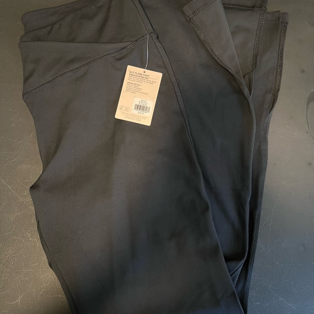 Danskin Side Slit Flare Yoga Pants